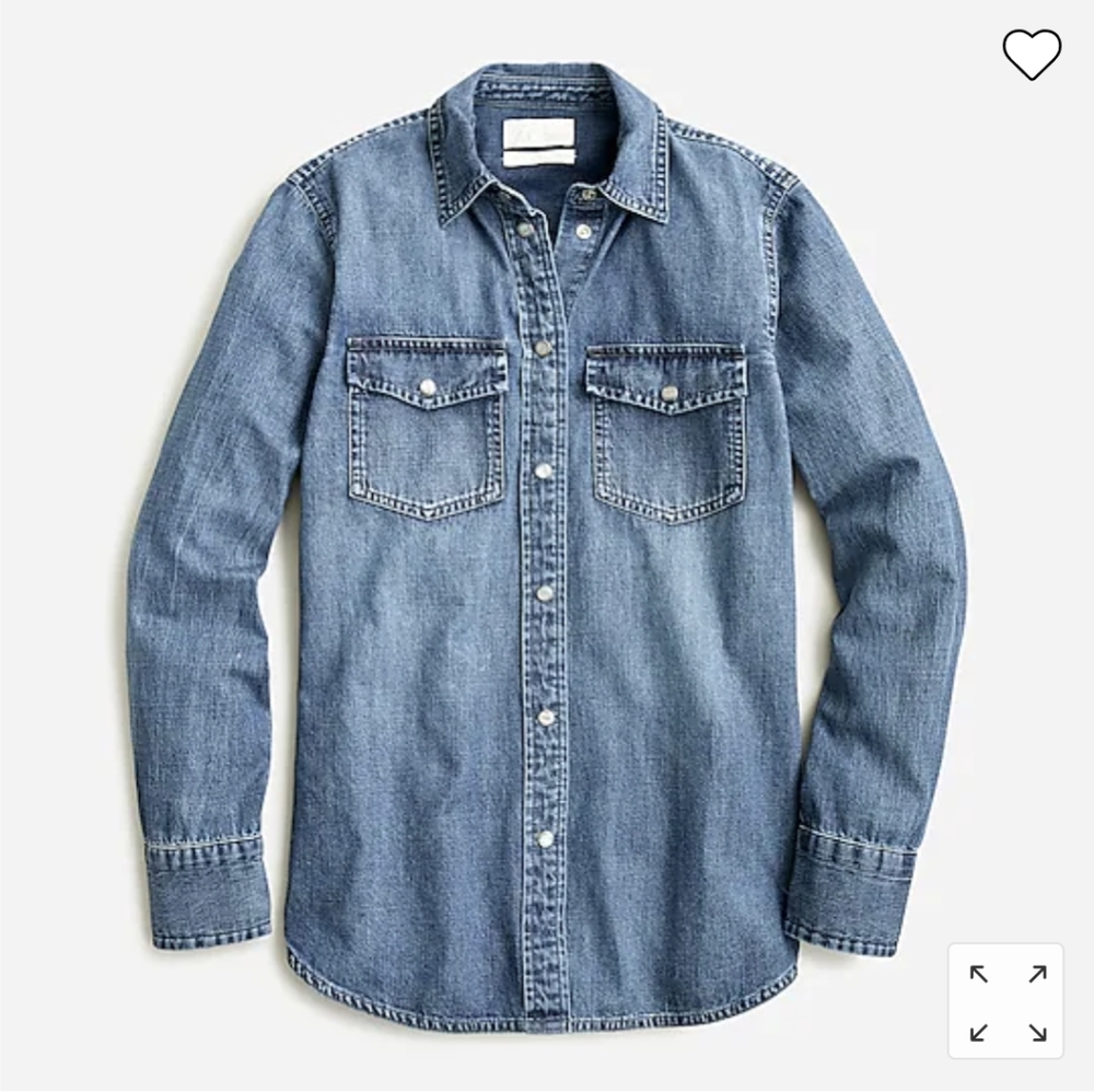 J. Crew 100% cotton shirt